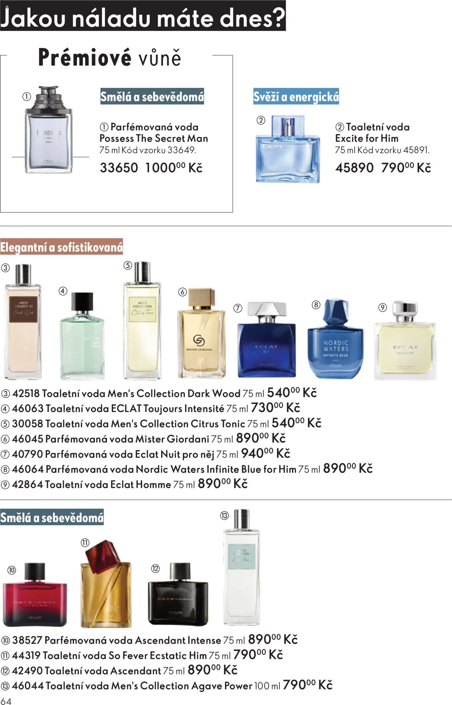 Oriflame Black Friday od 12.11.2025 | Strana: 64 | Produkty: Voda, Tonic, Toaletní voda