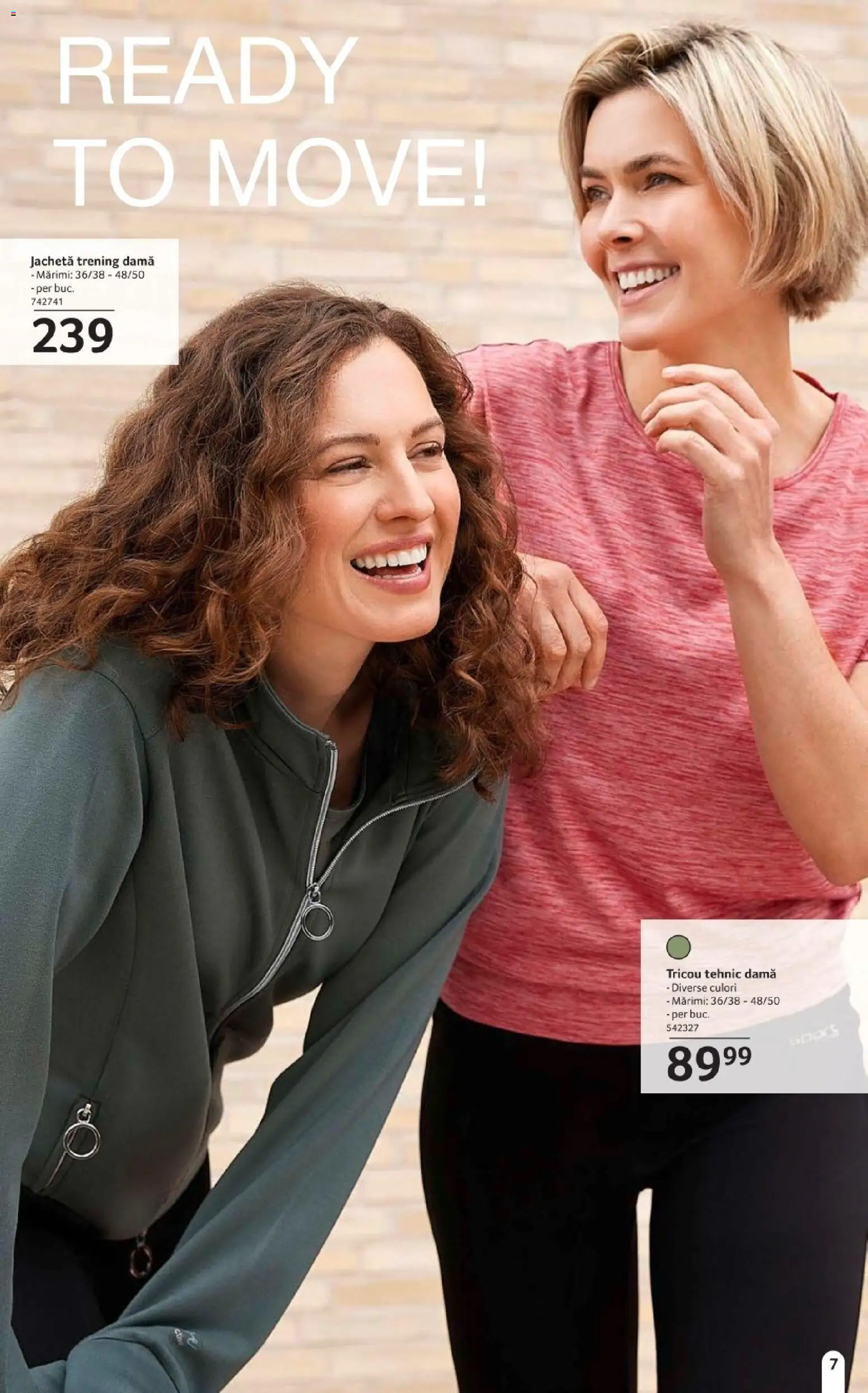 Noul catalog Selgros – valabil de la 20.03.2026 | Pagină: 7 | Produse: Jachetă, Trening, Tricou