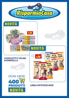 Volantino RisparmioCasa del 15.07.2025 | Pagina: 4 | Prodotti: Pollo, Veline, Manzo, Crocchette