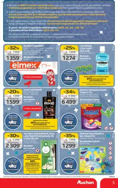 Auchan akciós ujság - amely érvényes a következő dátumtól: 14.08.2025 | Oldal: 5