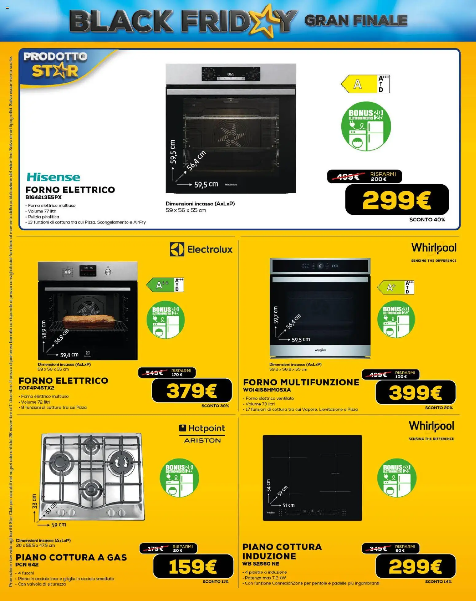 Volantino Euronics del 26.11.2025 | Pagina: 28 | Prodotti: Pizza, The, Forno, Forno elettrico