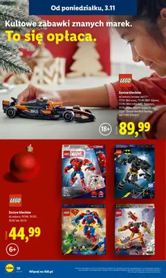 Pogląd oferty "Lidl Katalog zabawek" - ważna od 03.11.2025 | Strona: 10 | Produkty: Red bull, Lego