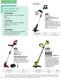 Brico E.Leclerc - Prévisualisation de Brico E.Leclerc Guide jardin | Varennes sur seine valide à partir de 18.02.2025 | Page: 14 | Produits: Poids, Batterie