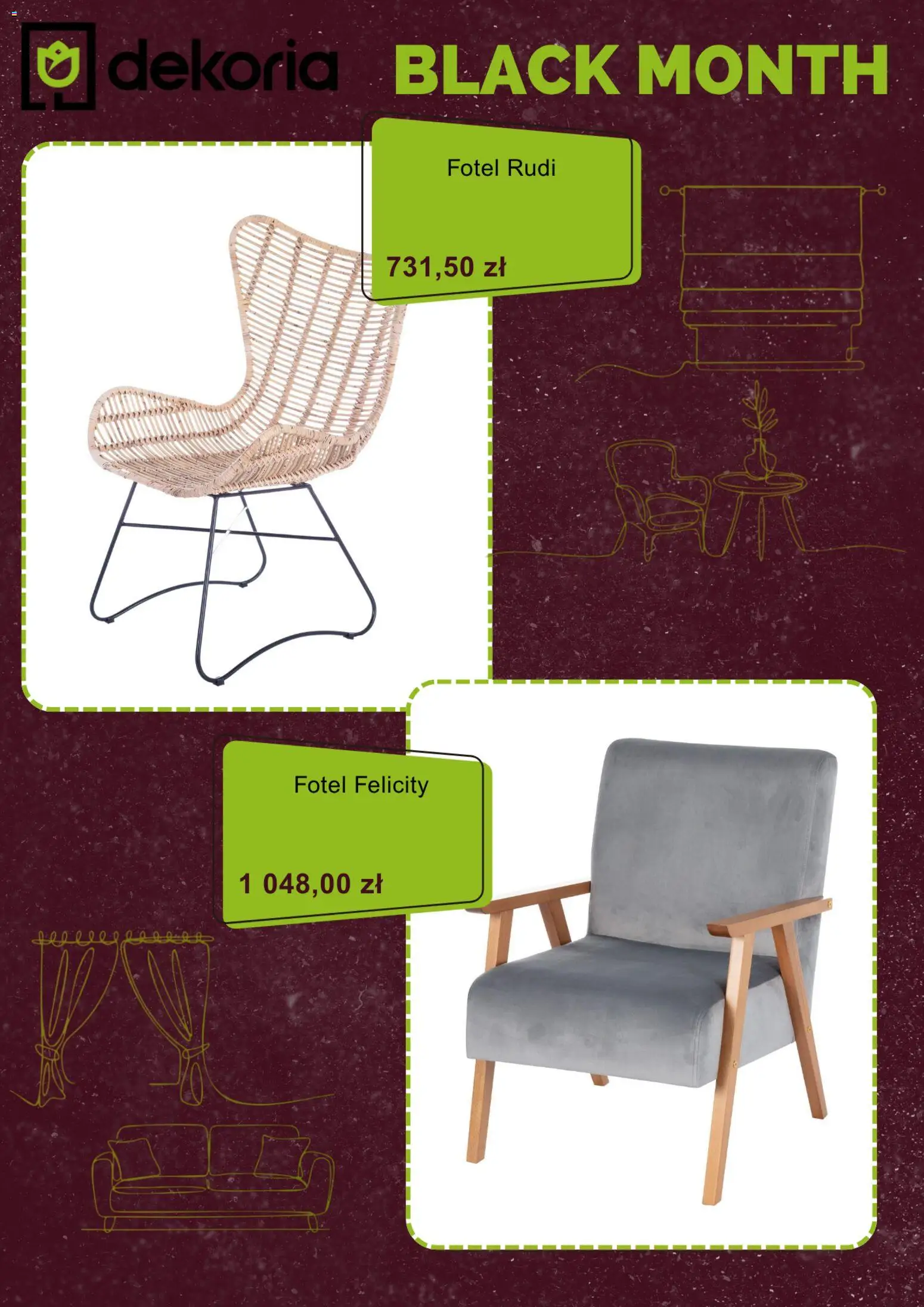 Dekoria Black Friday od 18.11.2025 | Strona: 4 | Produkty: Fotel