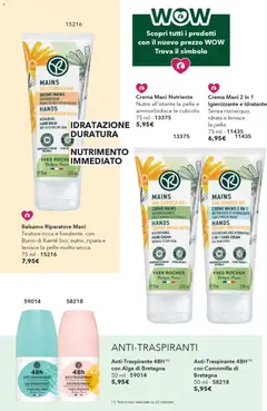 Anteprima del volantino Catalogo Yves Rocher - Novità valido a partire dal 12.03.2026 | Pagina: 70