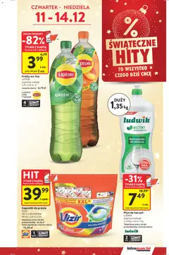 Pogląd oferty "Intermarche Gazetka" - ważna od 11.12.2025 | Strona: 5 | Produkty: Karta, Ice Tea, Kapsułki do prania