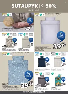 JYSK leidinys galioja nuo 03.03.2026 | Puslapis: 13 | Prekių: Patalynės komplektas, Užvalkalas