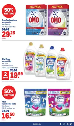 Makro - Folder - Voorbeeld van een folder van Makro, geldig van 28.01.2026 | Pagina: 61 | Producten: Wasmiddel, Zak, Was, Festék