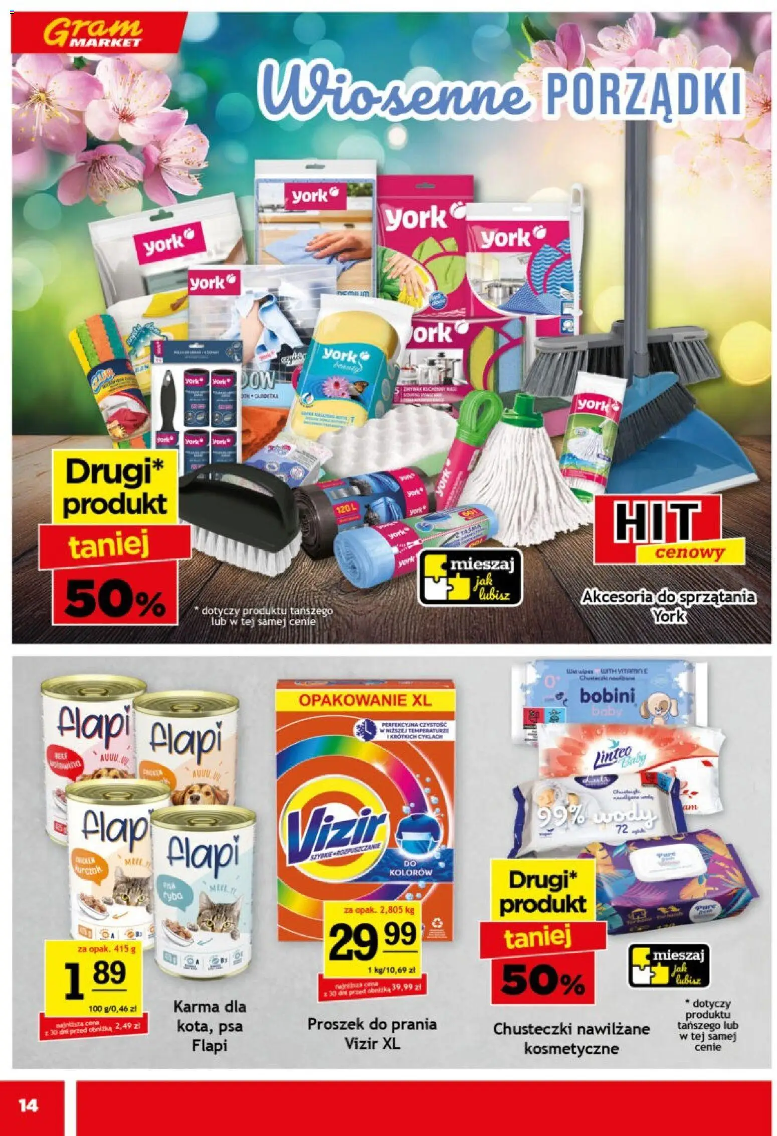 Gram Market gazetka od 11.03.2026 | Strona: 14 | Produkty: Ryba, Proszek do prania