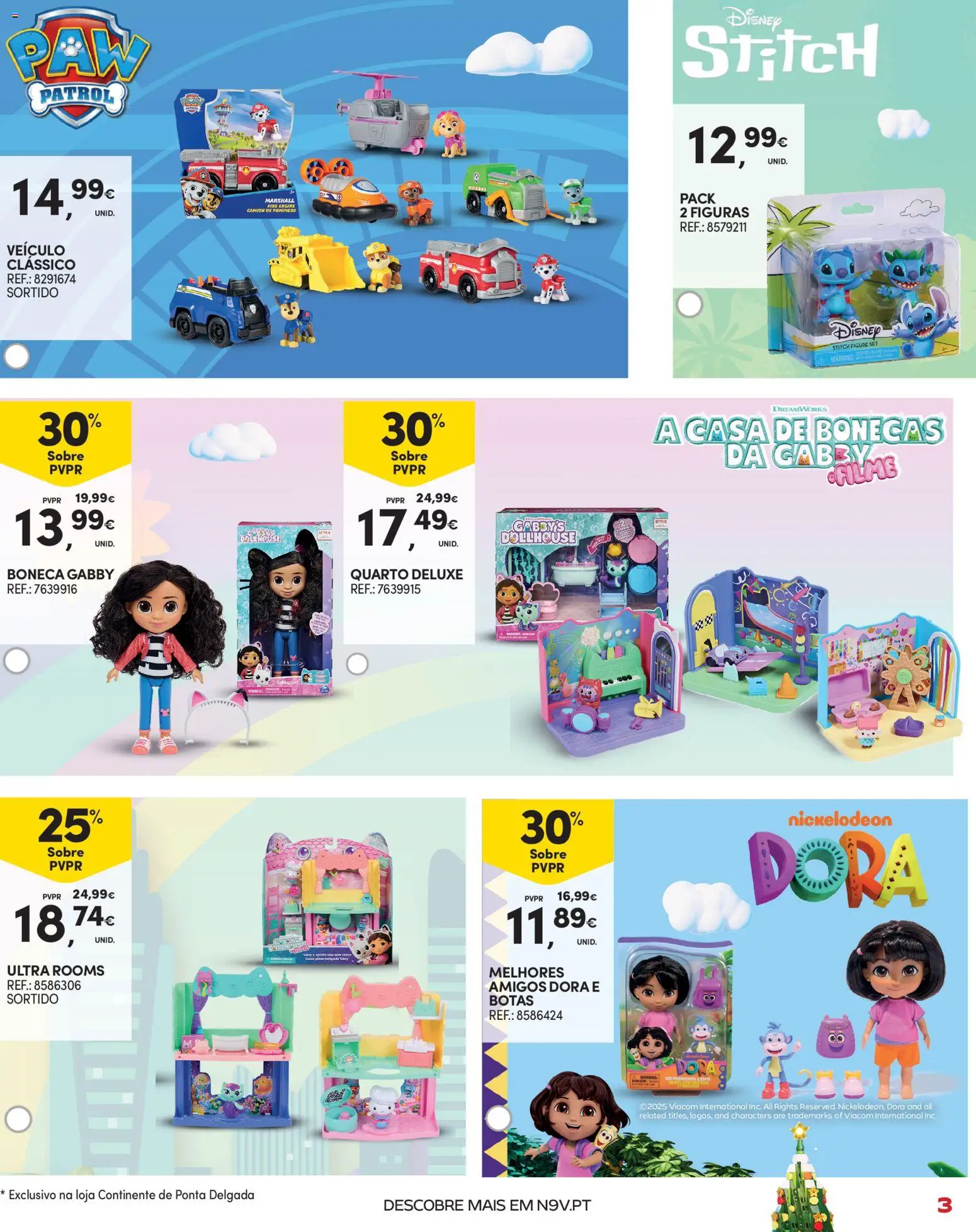 Continente - Açores: Brinquedos │ válido de 11.12.2025 | Página: 3 | Produtos: Botas