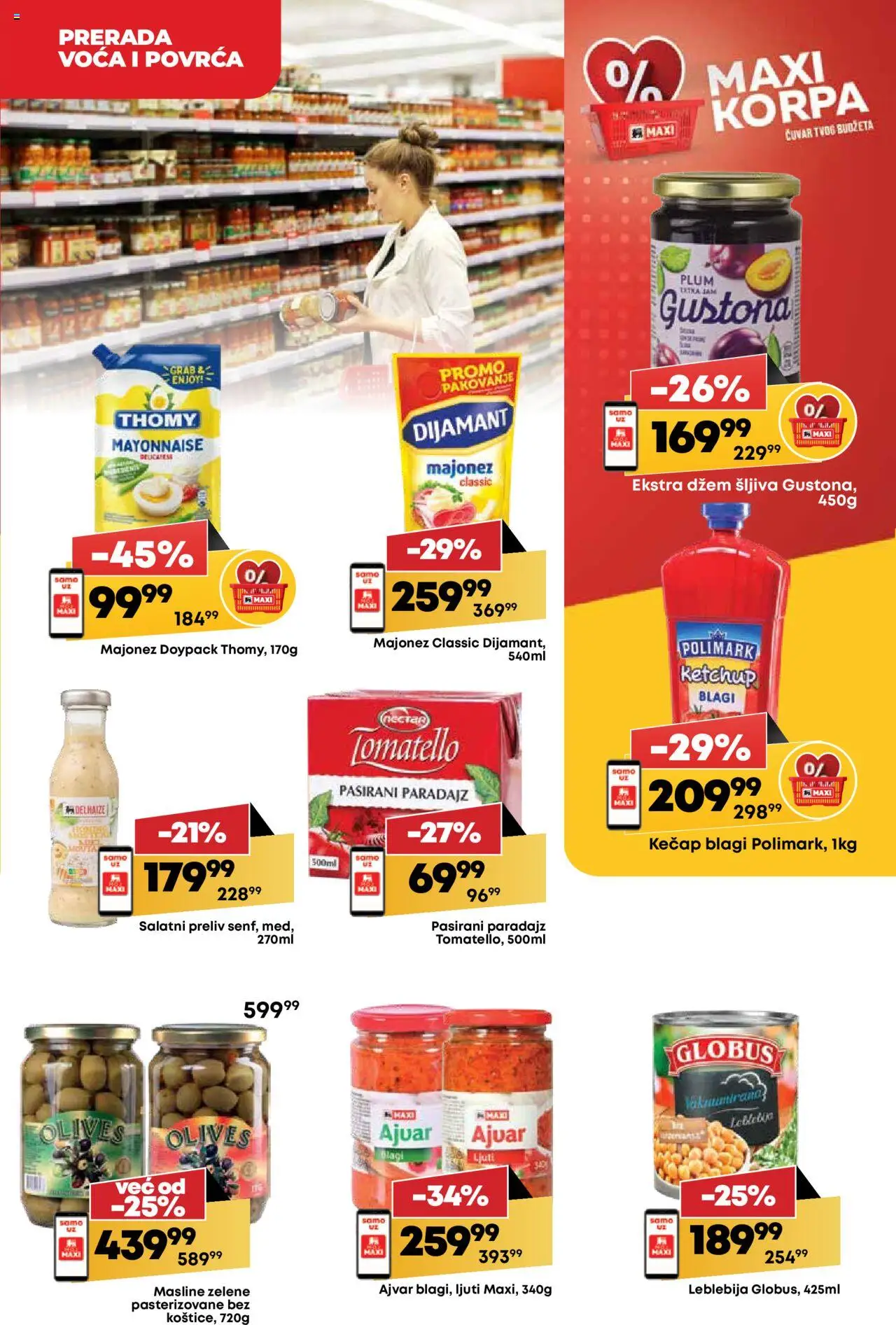 Maxi katalog - važi od 03.07.2025 | Strana: 19 | Proizvode: Majonez, Kečap, Ajvar, Paradajz