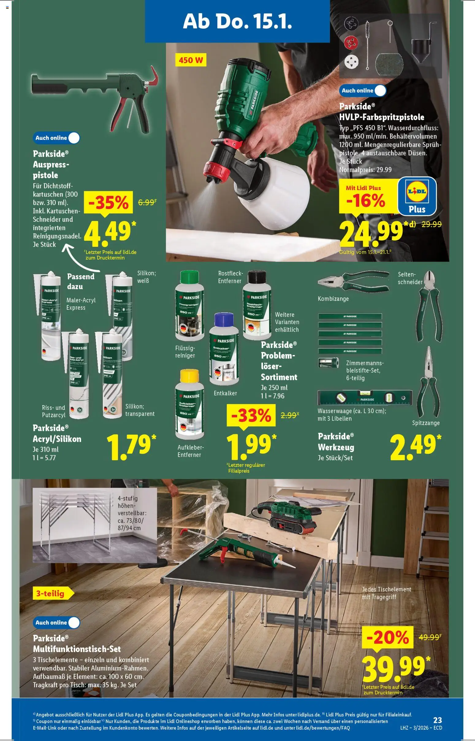 Lidl - Prospekt – gültig ab 12.01.2026 | Seite: 25 | Produkte: Tisch