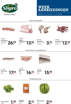 Sligro folder - Voorbeeld van een folder van Sligro, geldig van 22.07.2025
