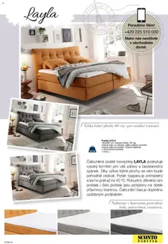 Náhled letáku Sconto nábytek katalog - Ložnice od 01.01.2025 | Strana: 5 | Produkty: Postele, Nábytek, Postel