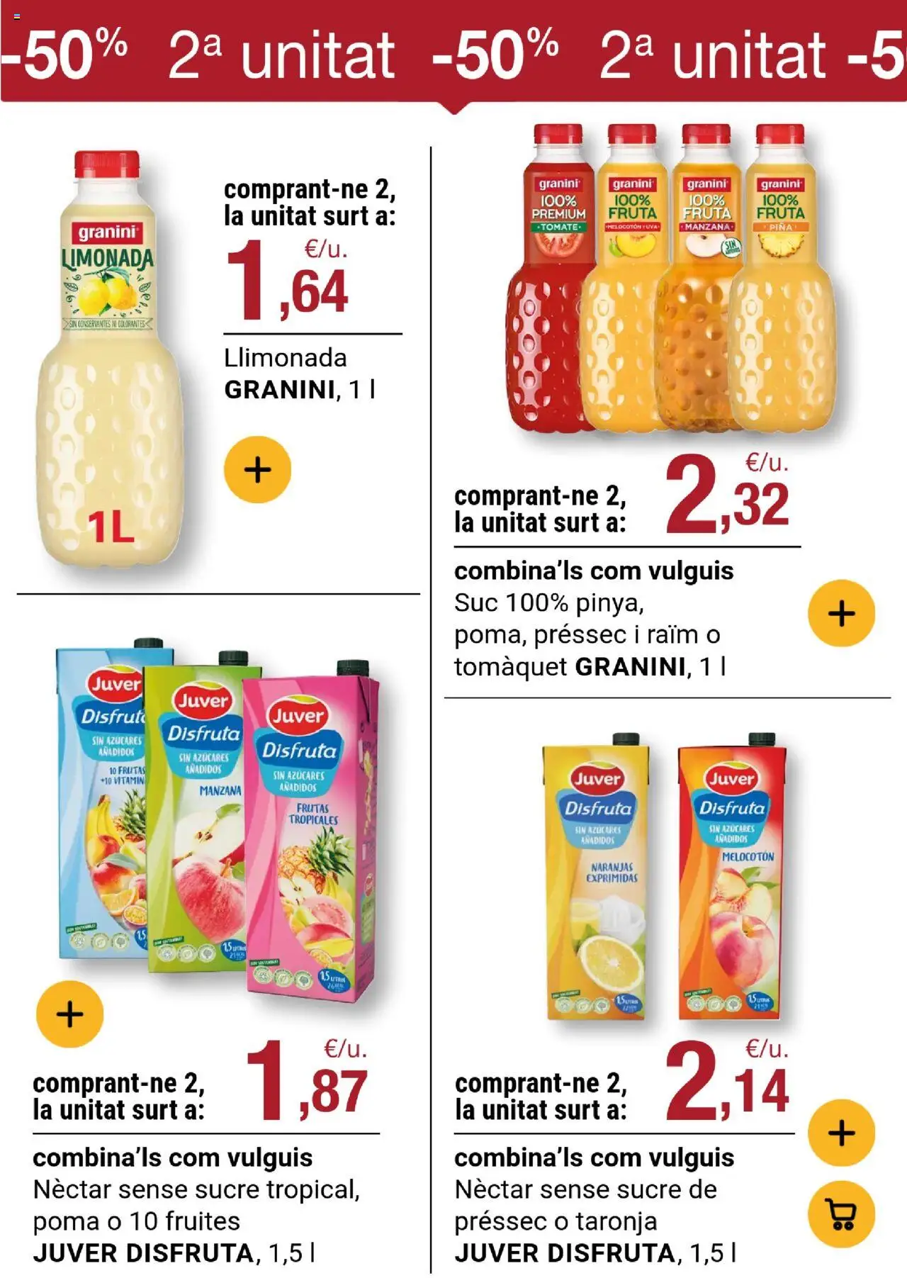 Bonpreu folleto │ válido desde el 23.09.2025 | Página: 43 | Productos: Naranjas, Piña, Manzana, Néctar