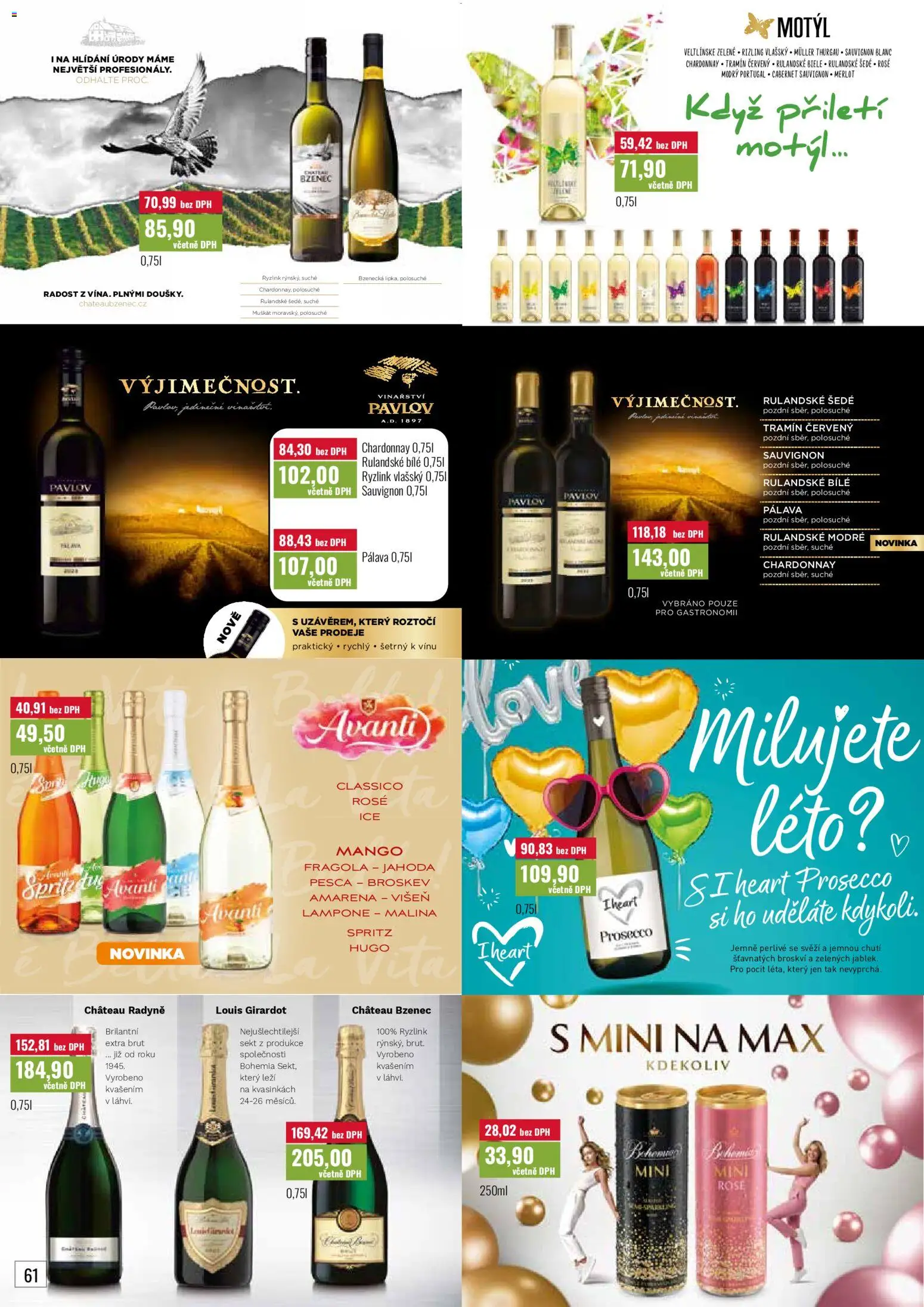 Ratio leták od 01.04.2026 | Strana: 62 | Produkty: Prosecco, Merlot, Sekt, Cabernet Sauvignon