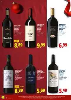 Pré-visualização Lidl Natal válido de 17.10.2025 | Página: 22 | Produtos: Vinho, Vinho tinto