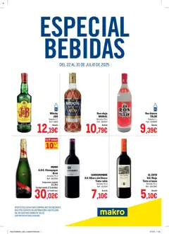 Vista previa Makro - Especial Bebidas Telde válido desde el 22.07.2025