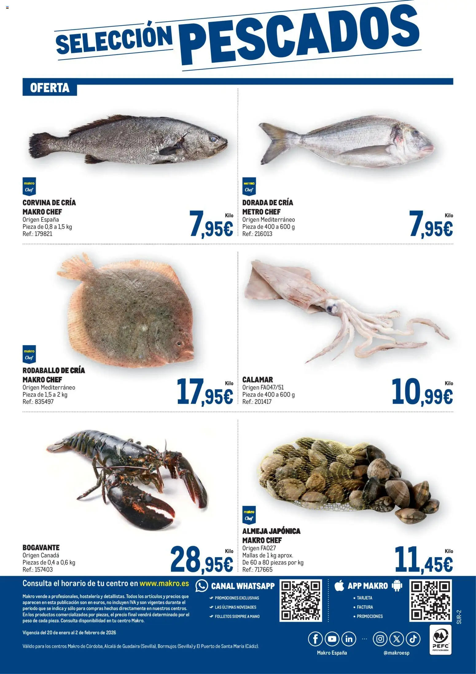 Makro - Fresco Andalucía 2 │ válido desde el 20.01.2026 | Página: 4 | Productos: Peso
