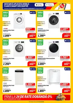 Ofertele Flanco valabile de la 15.01.2026 | Pagină: 6 | Produse: Mașină De Spălat, Uscător, Mașină De Spălat Vase
