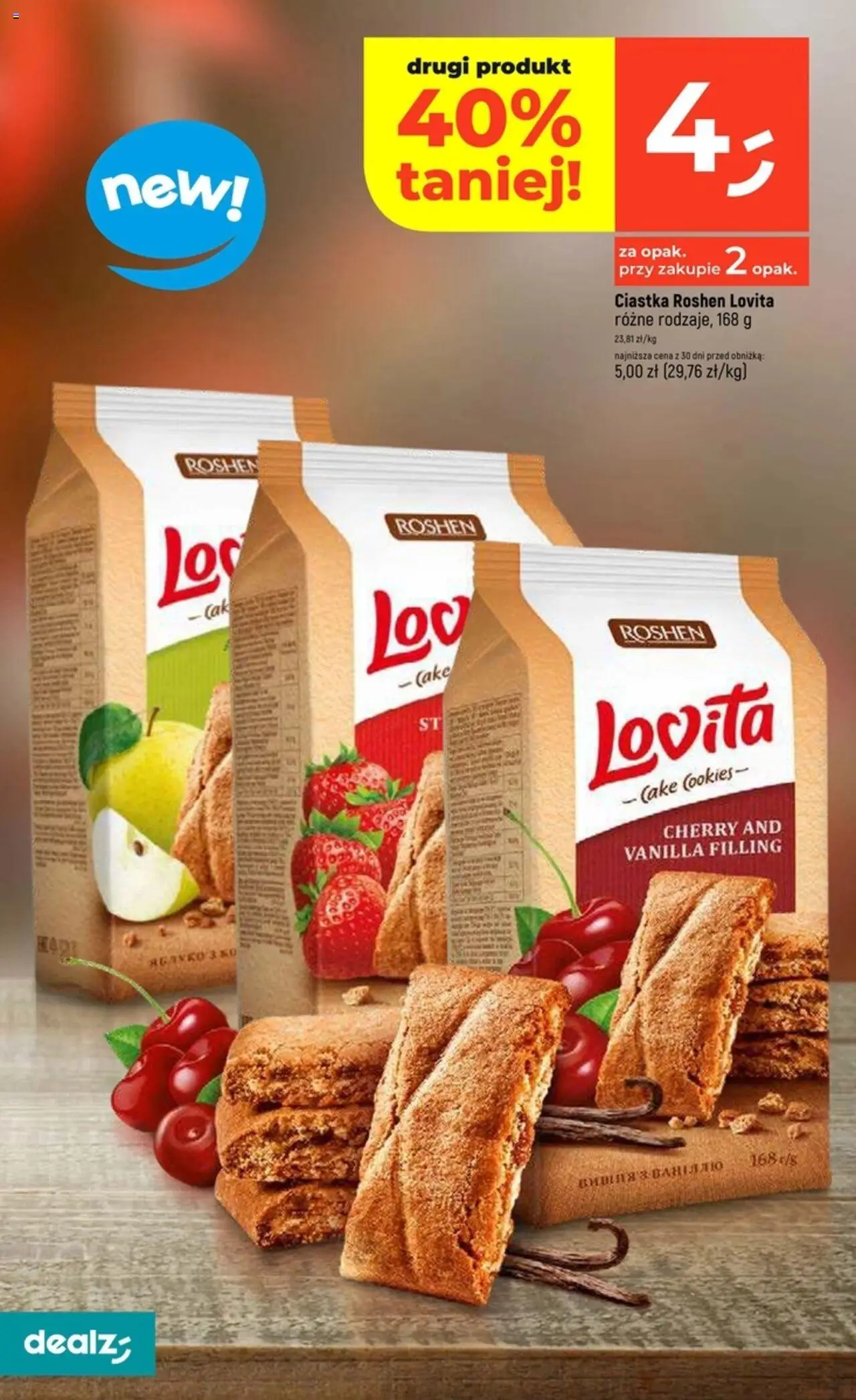 Dealz Gazetka od 18.09.2025 | Strona: 28 | Produkty: Ciastka