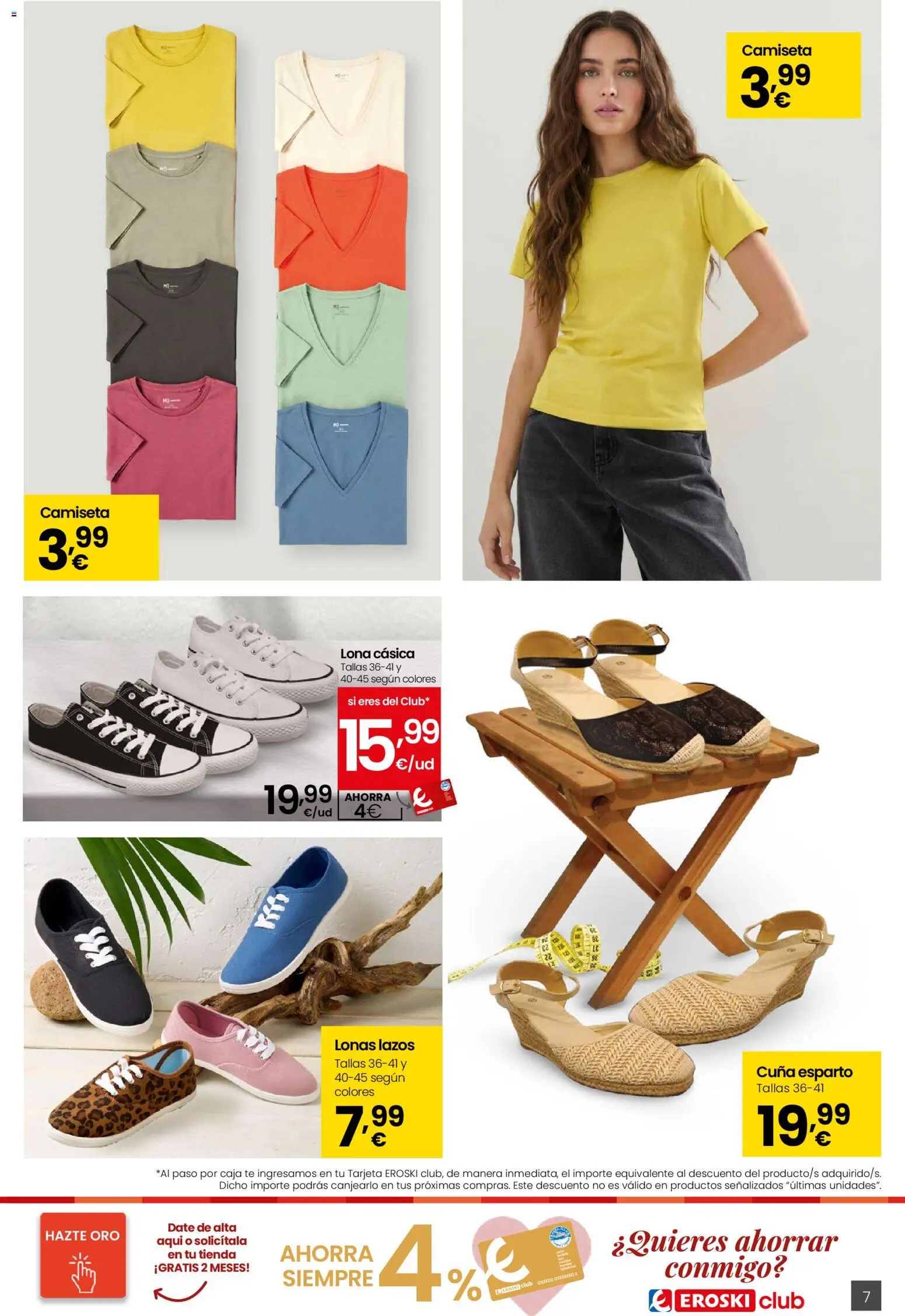 Eroski - Moda Primavera - Verano 2026 │ válido desde el 26.03.2026 | Página: 7 | Productos: Té, Cuna, Caja