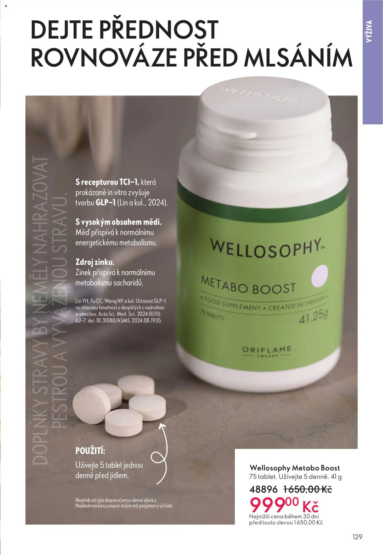 Oriflame Black Friday od 12.11.2025 | Strana: 129 | Produkty: Med, Tablet