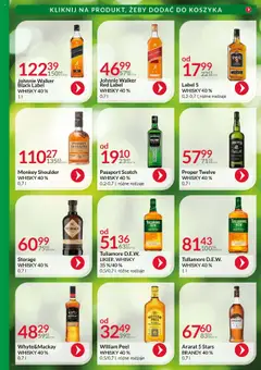 Eurocash Gazetka - Katalog Alkoholowy od 01.09.2025 | Strona: 26 | Produkty: Red label, Black Label, Monkey shoulder, Whisky