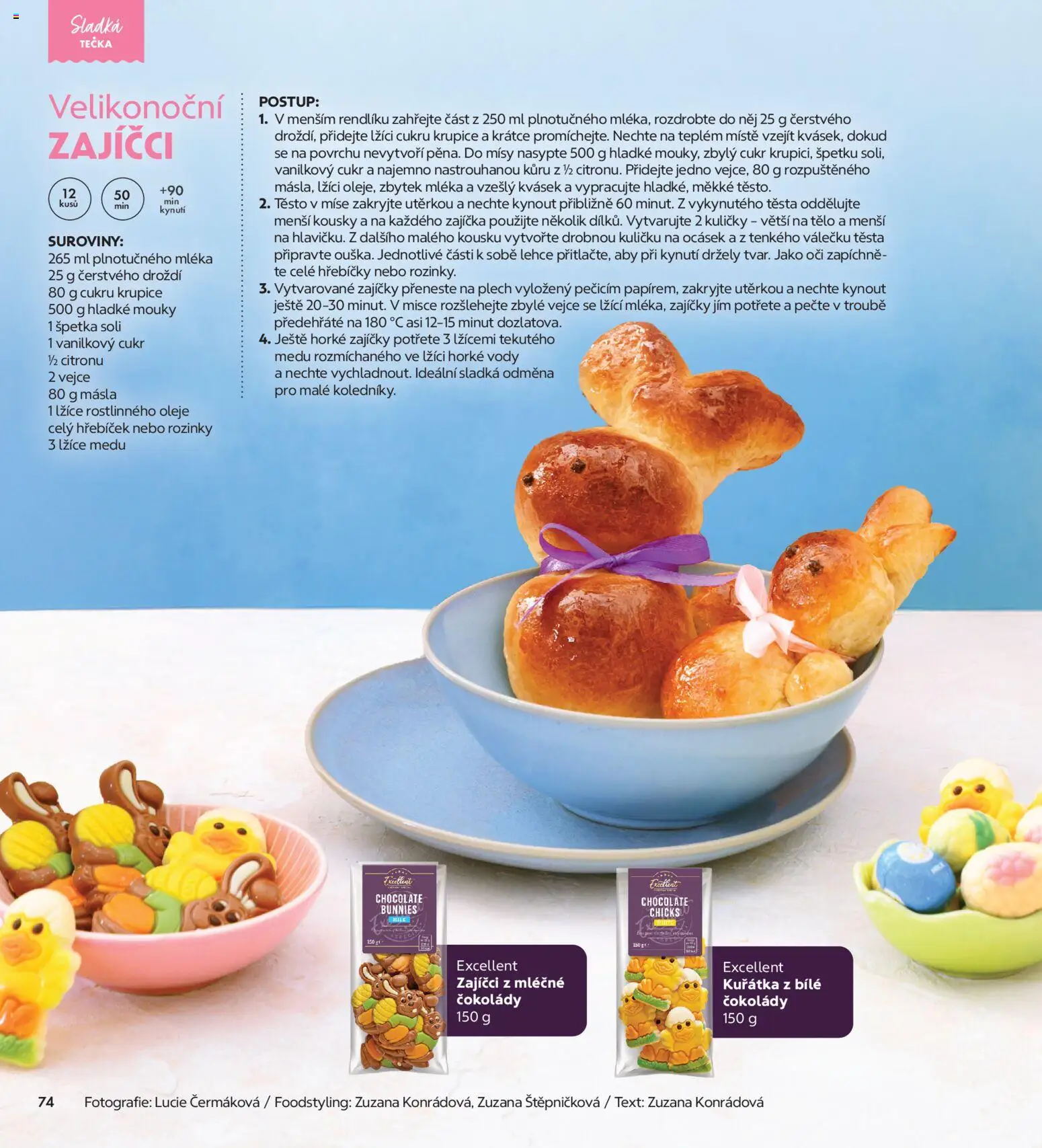 Albert magazín od 01.03.2026 | Strana: 74 | Produkty: Vejce, Lžíce, Plech, Droždí