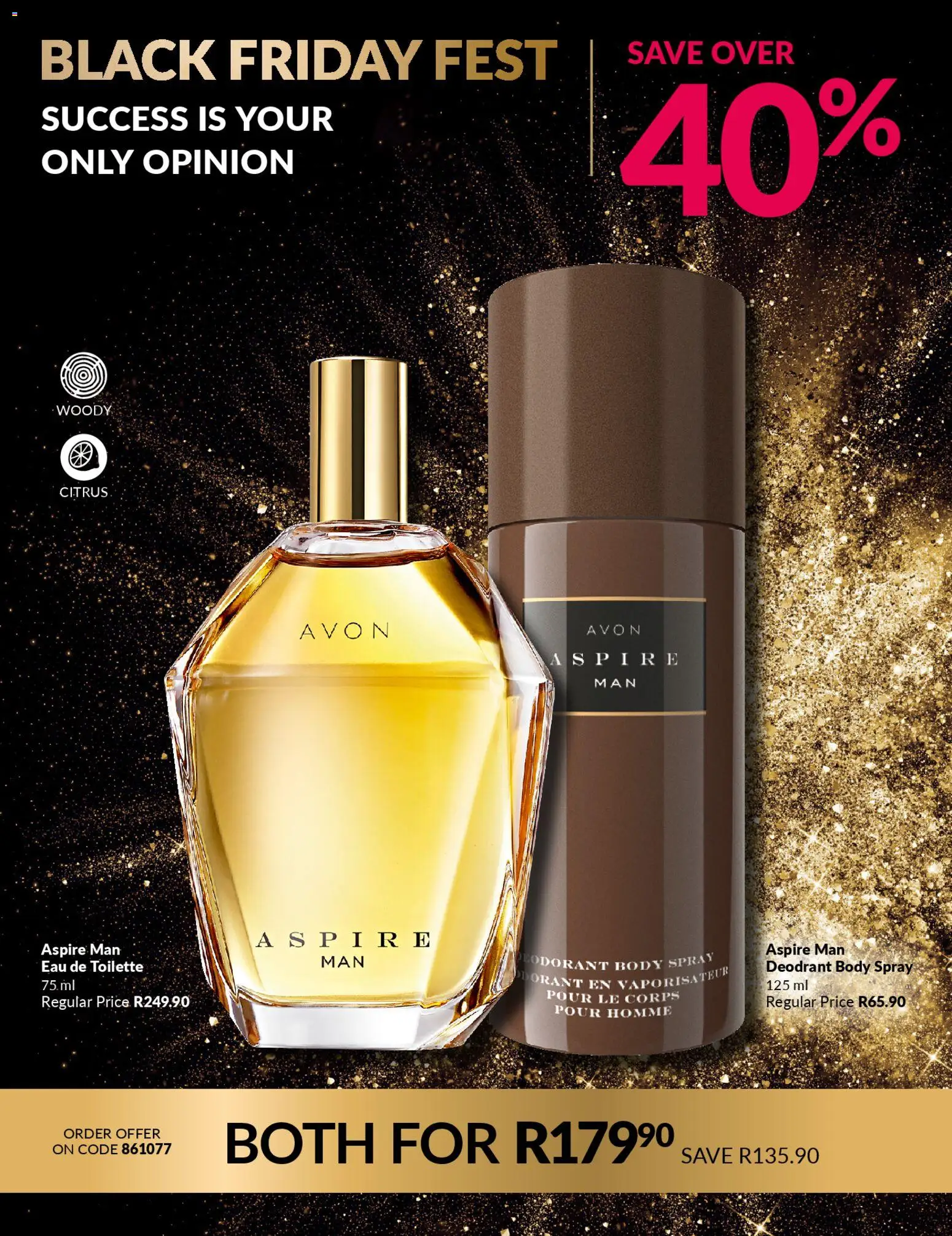 New Avon catalogue – valid from 28.11.2025 | Page: 16 | Products: Body spray, Eau de toilette