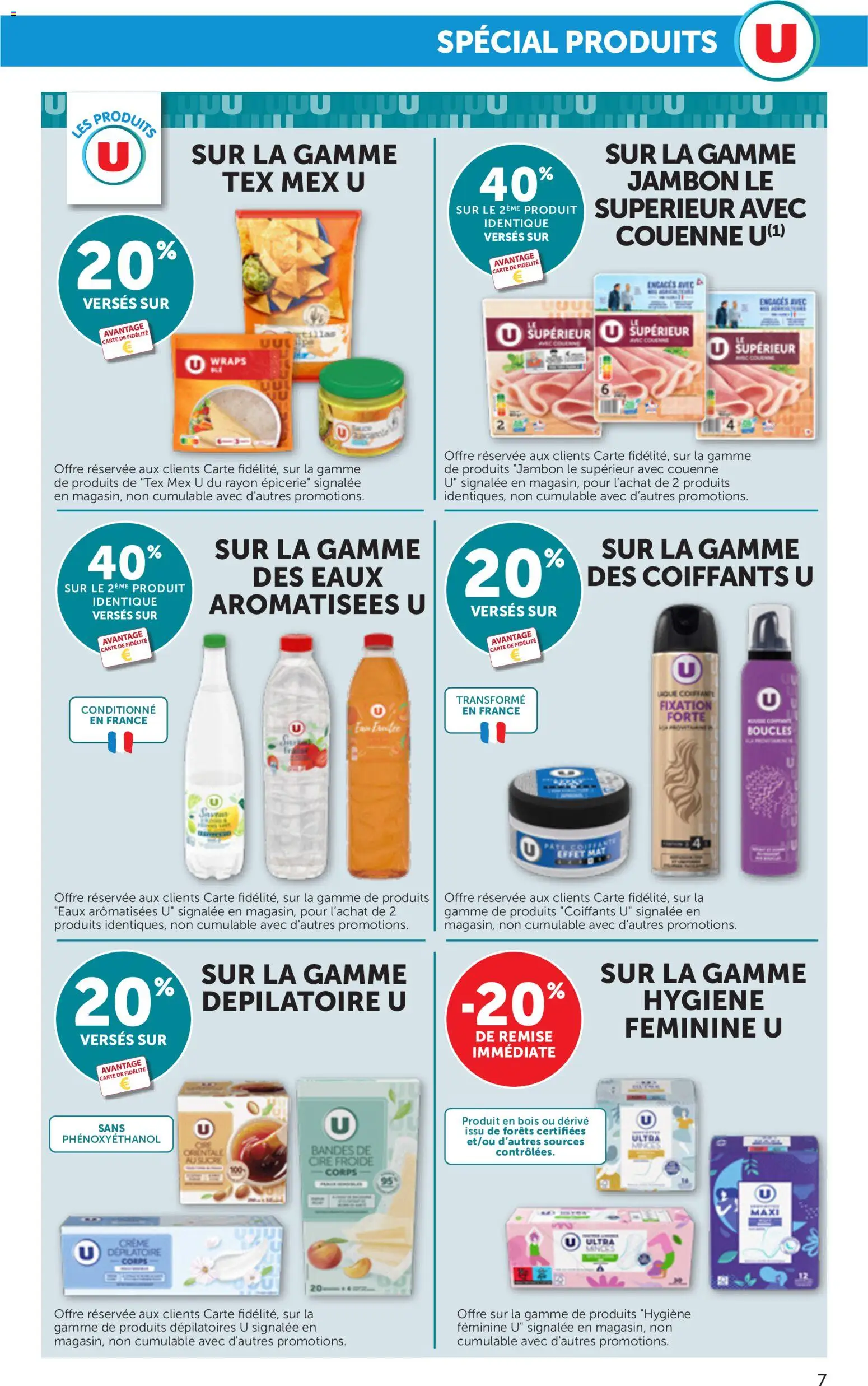 {H1} | Page: 7 | Produits: Cire, Cire froide, Jambon, Crème