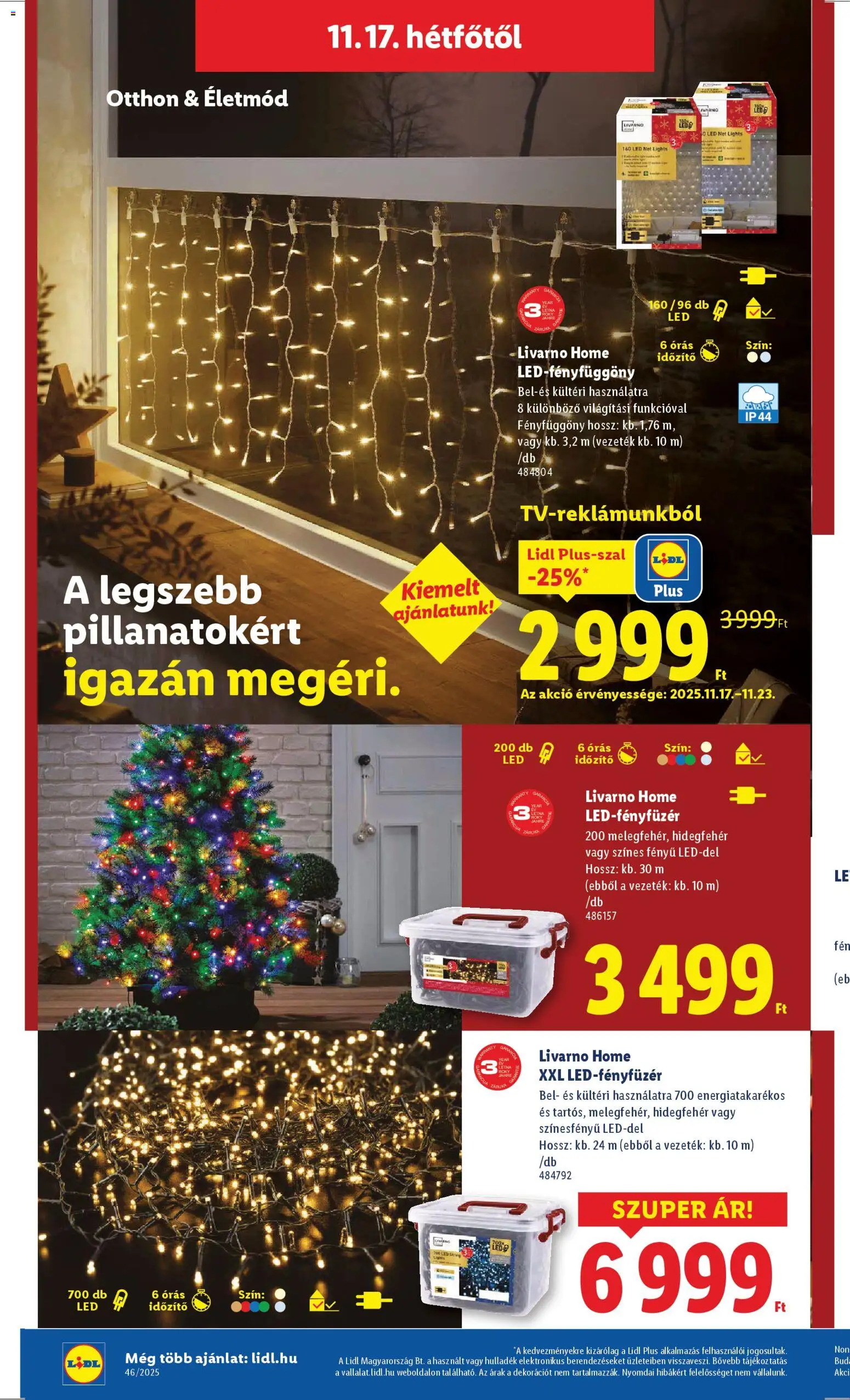 Lidl akciós ujság - amely érvényes a következő dátumtól: 13.11.2025 | Oldal: 32