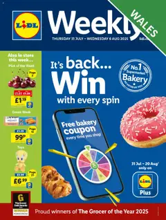 Preview of Lidl - Lidl Weekly Wales valid from 31.07.2025