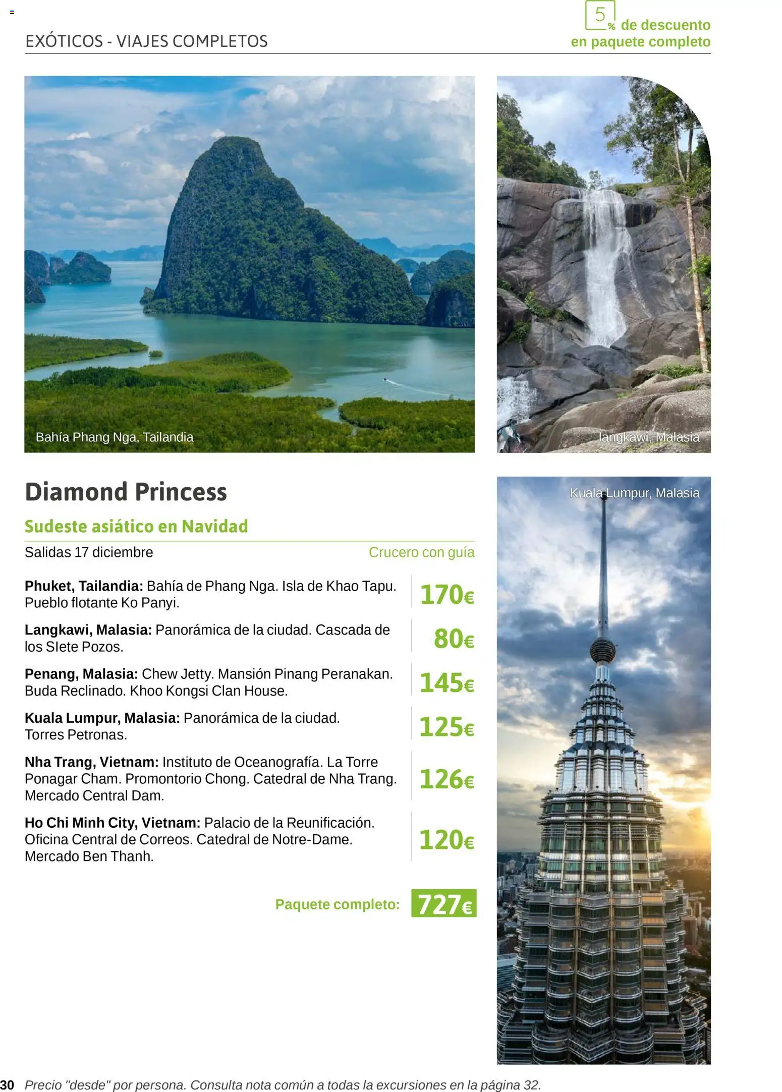 Viajes El Corte Inglés Excursiones Cruceros │ válido desde el 18.03.2026 | Página: 30