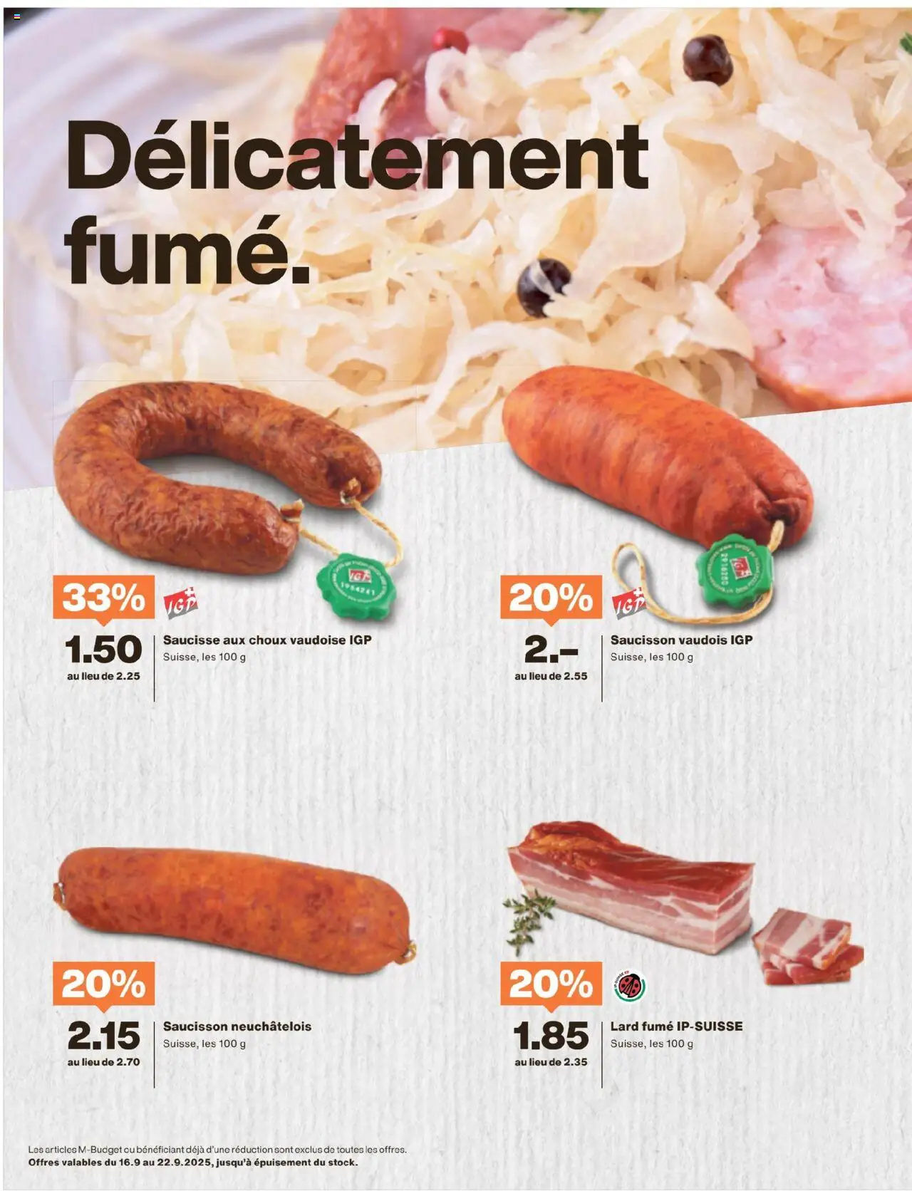 Migros Magazin FR – gültig ab 16.09.2025 | Seite: 34