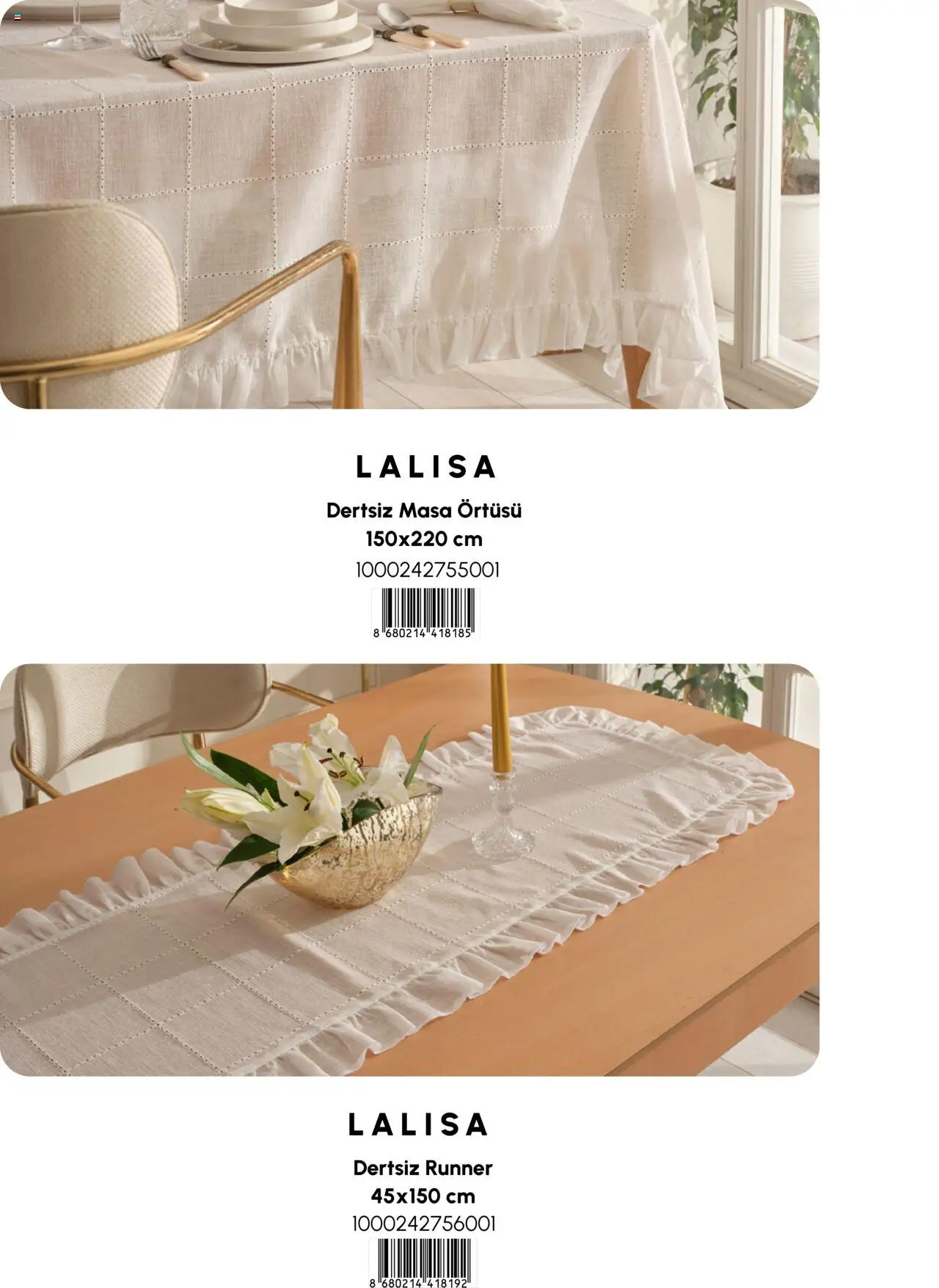 Karaca Home Katalog - 01.09.2025 tarihinden itibaren geçerlidir | Sayfa: 46 | Ürünler: Masa, Masa örtüsü