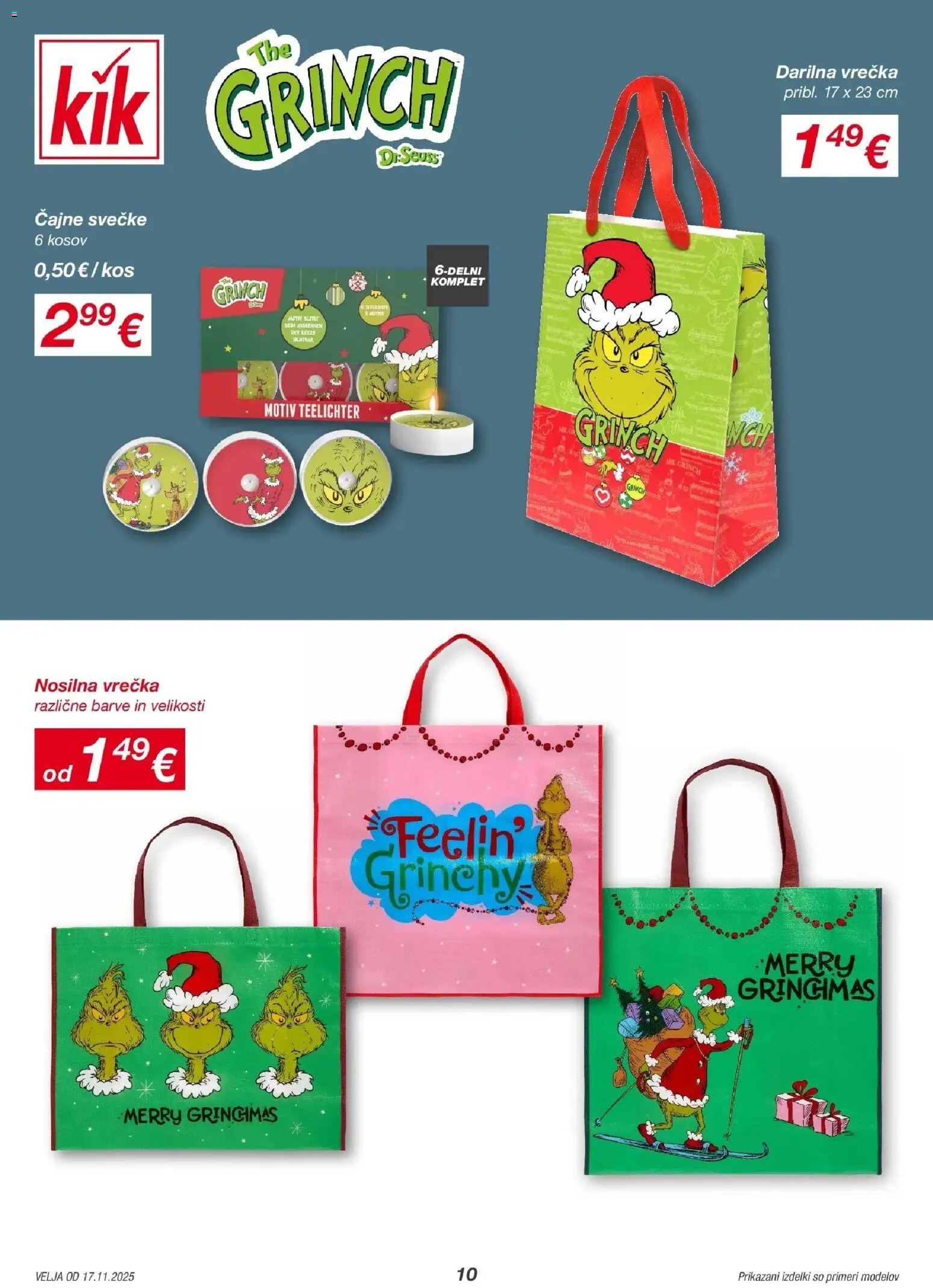 Novi Kik katalog ponudbe – veljaven od 17.11.2025 | Stran: 10 | Izdelki: Kos