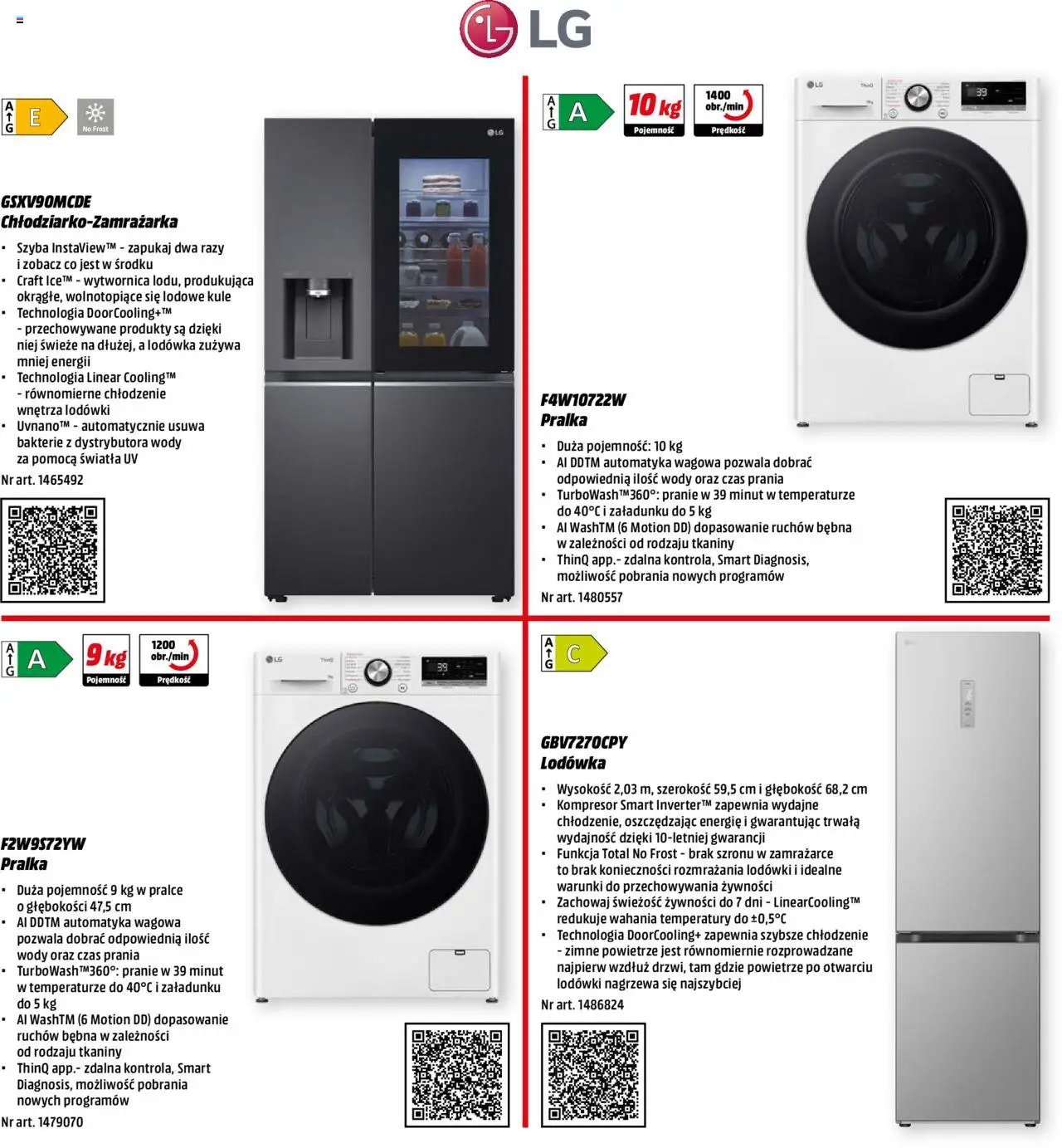 Media Markt promocje - Moc Letnich Okazji od 01.06.2025 | Strona: 11 | Produkty: Lodówka, Pralka