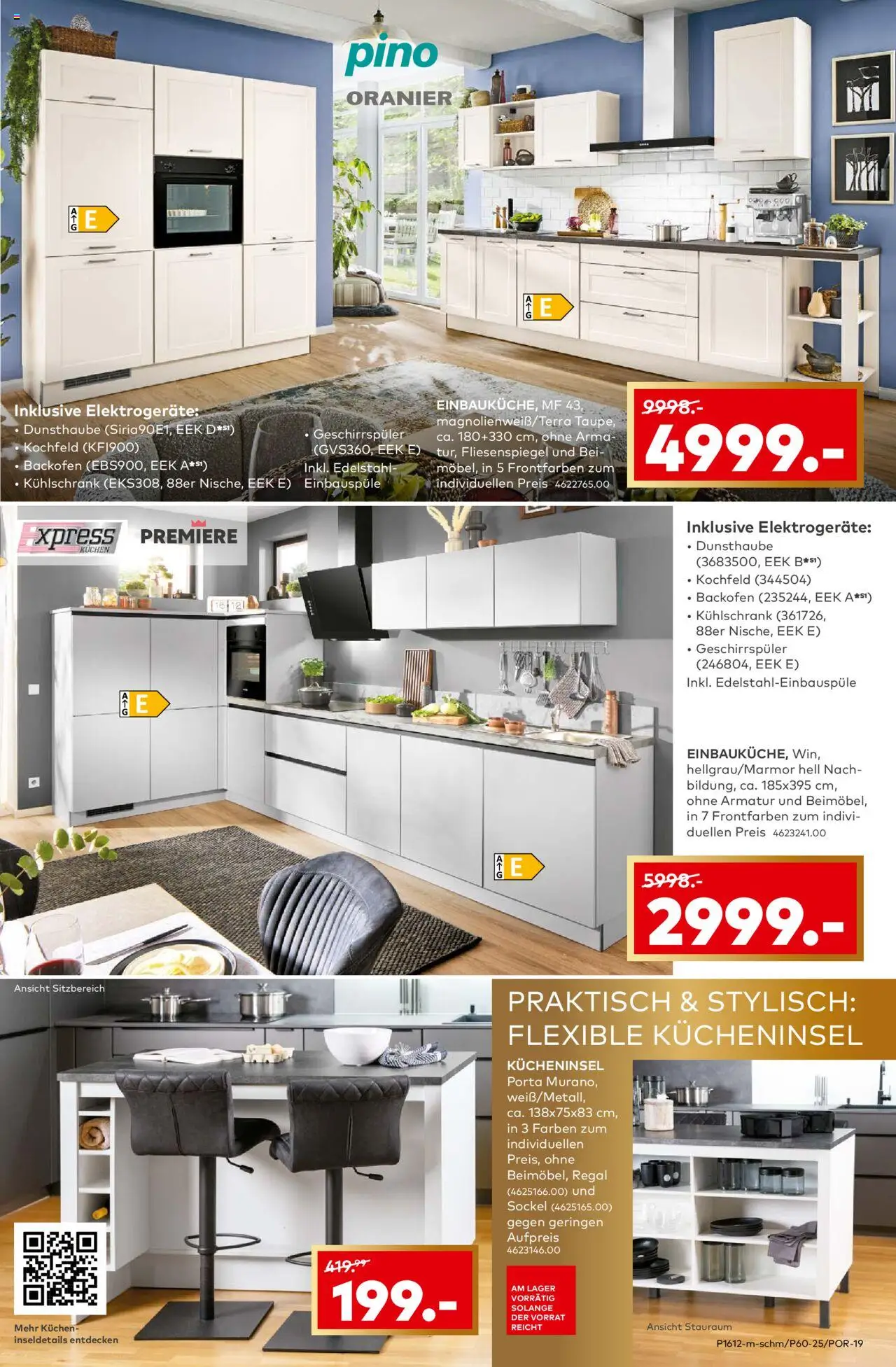 Porta! 60 Küchentester gesucht - Berlin – gültig ab 12.10.2025 | Seite: 9 | Produkte: Regal, Kühlschrank, Armatur, Backofen