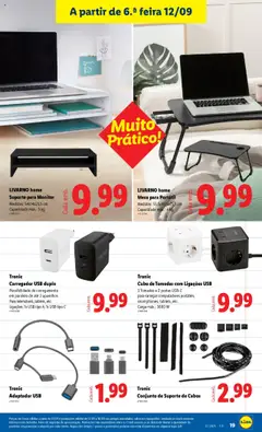 LIVARNO home Suporte para Monitor, Medidas: 54x14x25,5 cm Capacidade máx.: 5 kg │ válido de 08.09.2025 | Página: 19