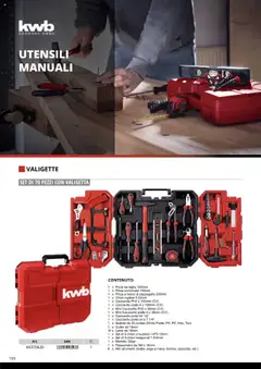 Anteprima del volantino Einhell Elettroutensili catalogo valido a partire dal 10.10.2025 | Pagina: 168 | Prodotti: Piatto, Martello, Pinze, Valigetta