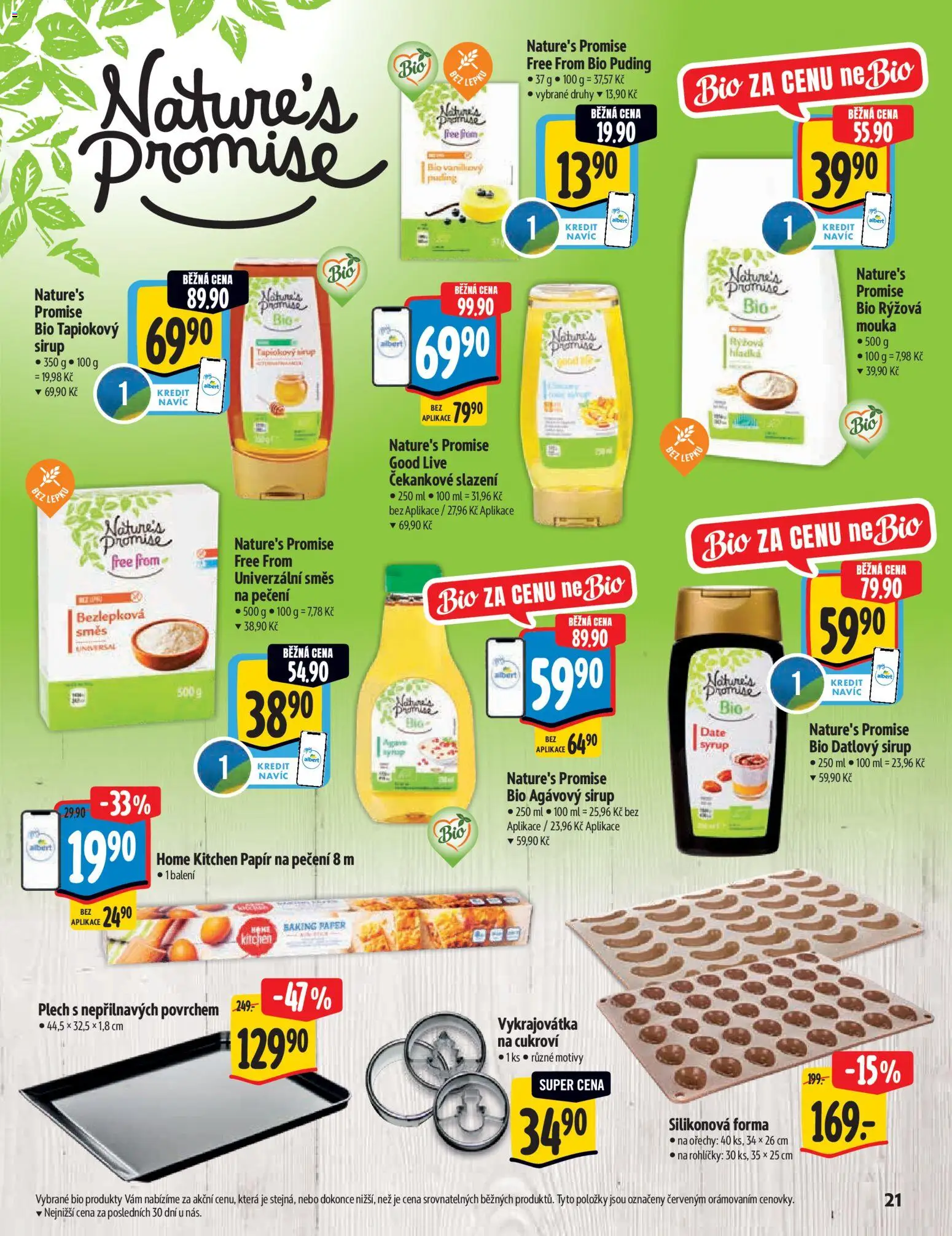 Albert katalog - Hypermarket od 29.10.2025 | Strana: 21 | Produkty: Agávový sirup, Sirup, Mouka, Cukroví