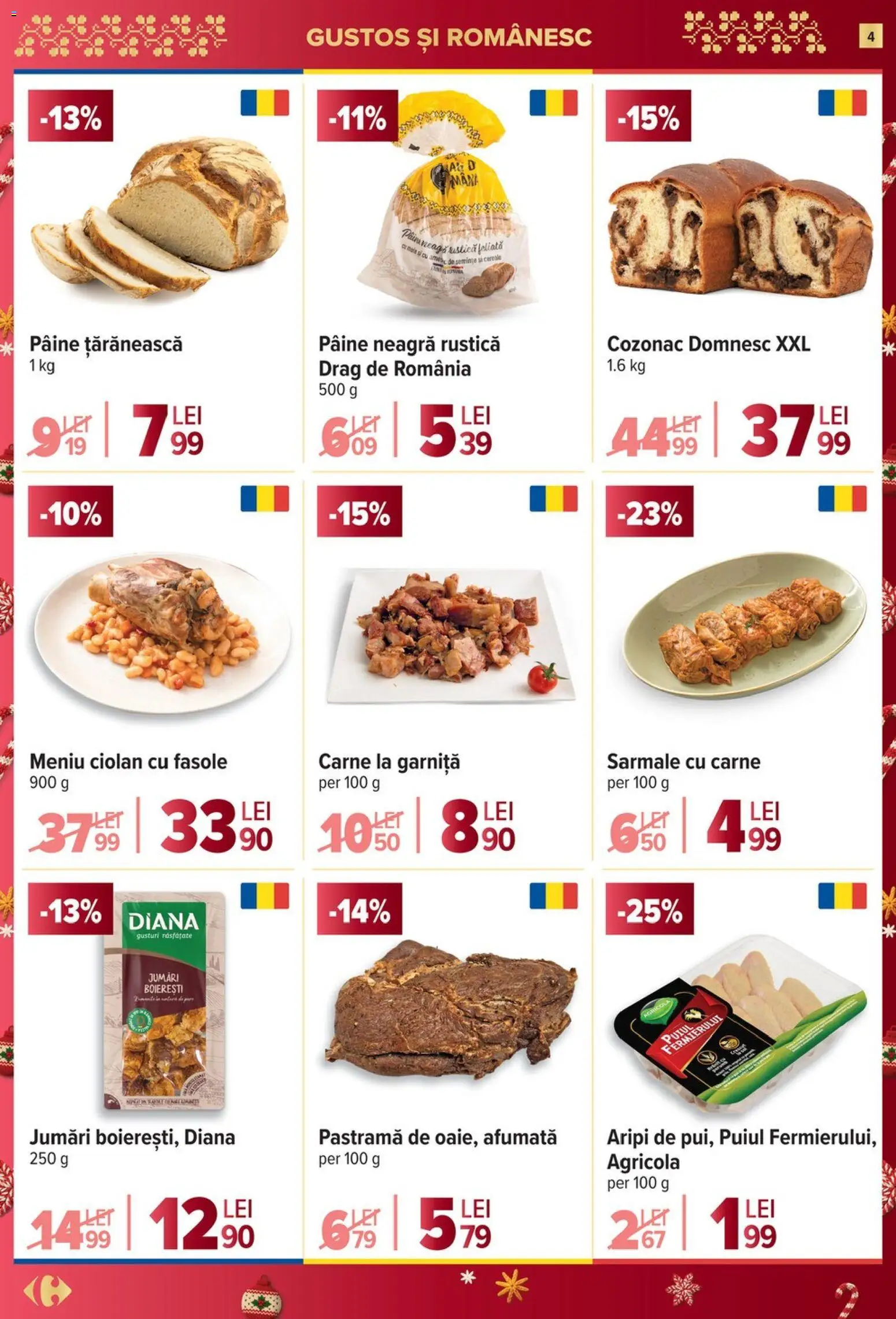 Noul catalog Carrefour – valabil de la 26.11.2025 | Pagină: 4 | Produse: Semințe, Pâine, Cereale