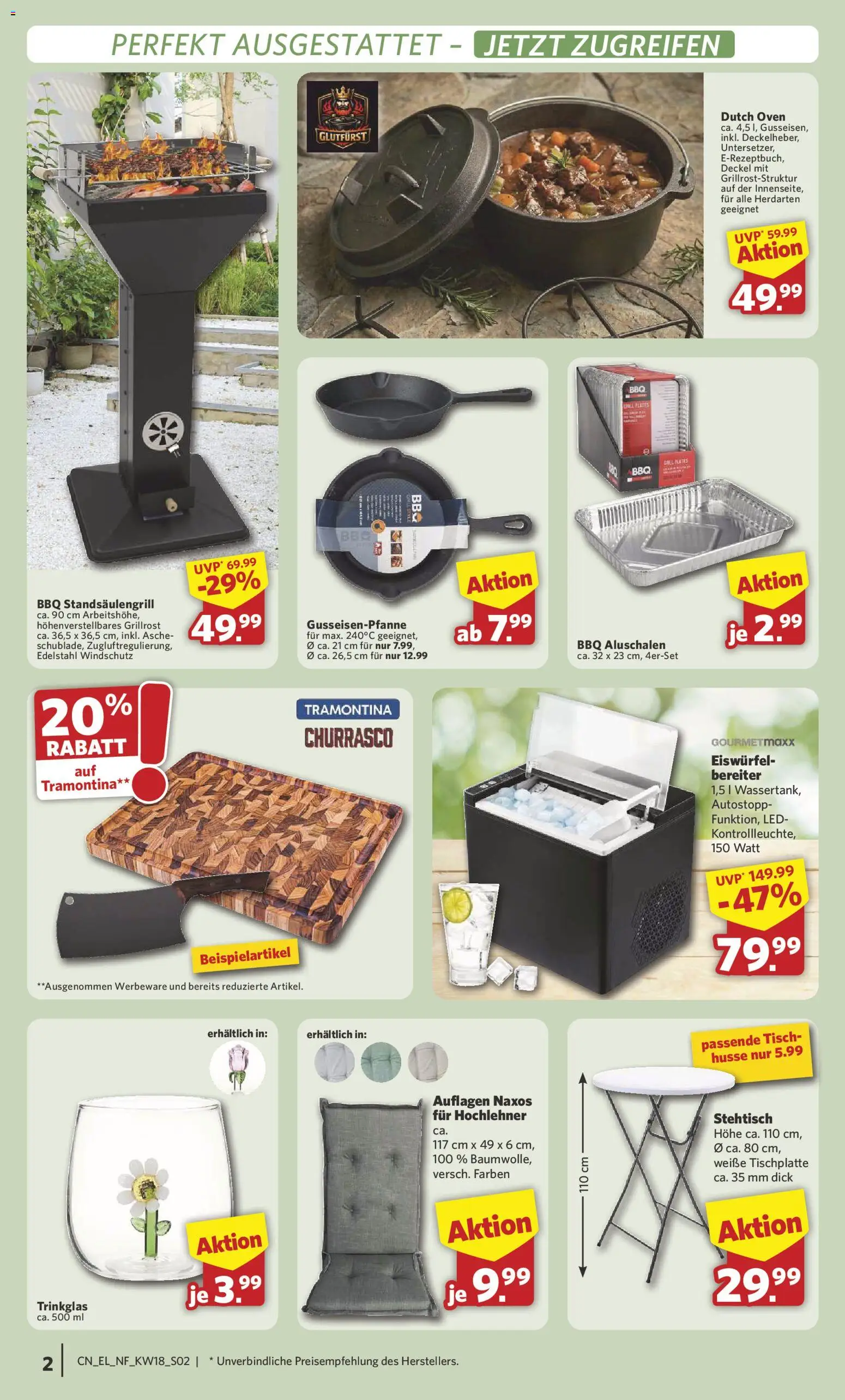 Combi Sonderangebote – gültig ab 27.04.2026 | Seite: 2 | Produkte: Tisch