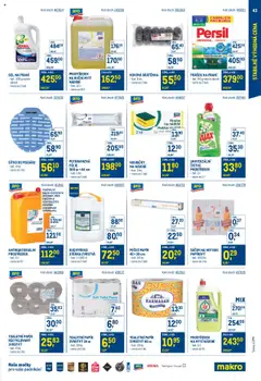 Makro leták - Stabilně výhodná cena – gastronomie od 30.07.2025 | Strana: 43 | Produkty: Prášek na praní, Ariel, Citron, Persil