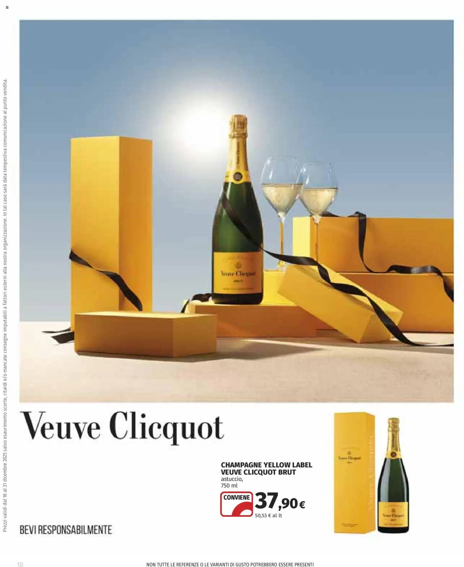 Volantino COOP del 18.12.2025 | Pagina: 12 | Prodotti: Data, Champagne