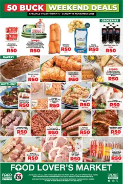 Food Lover's Market specials catalogue – valid from 14.11.2025
