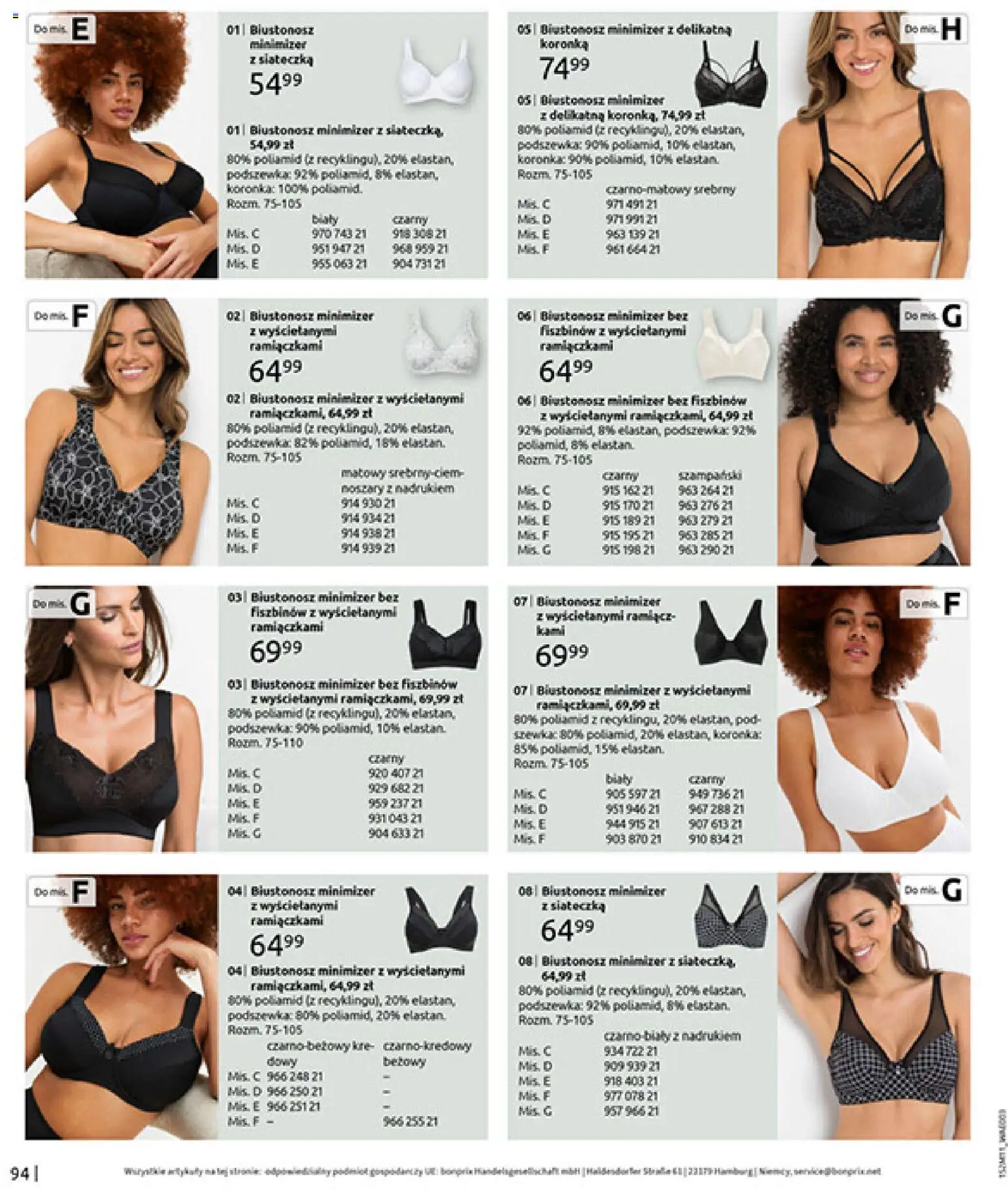 BonPrix Katalog - Na Listę Życzeń od 15.12.2025 | Strona: 96 | Produkty: Biustonosz