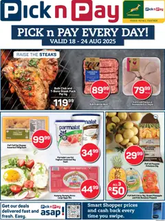 Preview of Pick n Pay specials valid from 18.08.2025