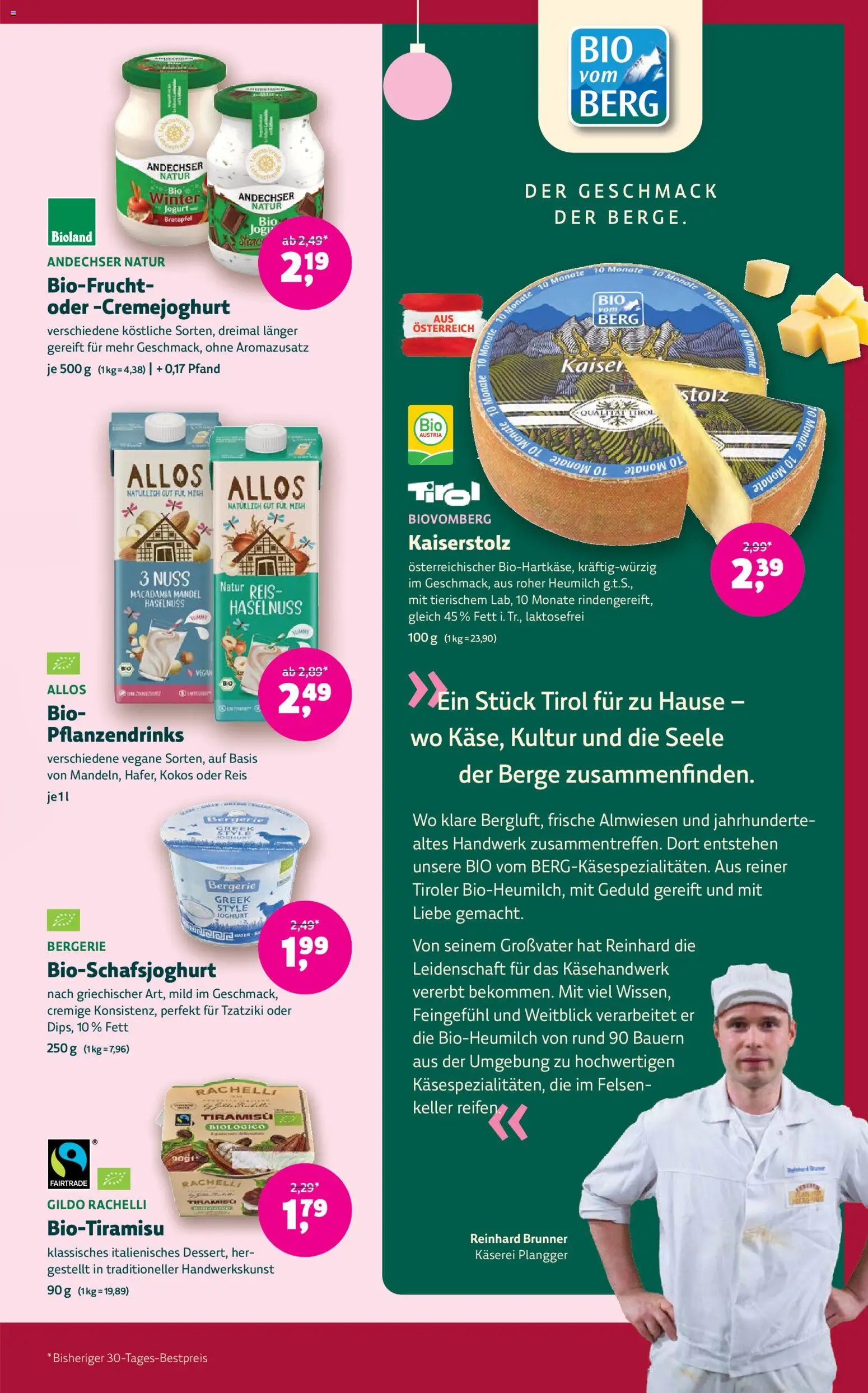 Denns BioMarkt Angebote gültig ab 03.12.2025 | Seite: 3 | Produkte: Joghurt, Reis